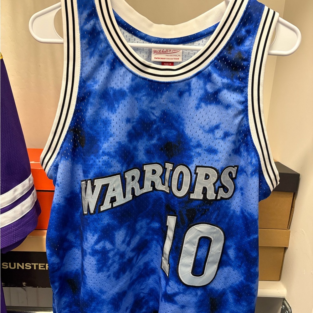 Tim Hardaway Warriors Basketball Jersey